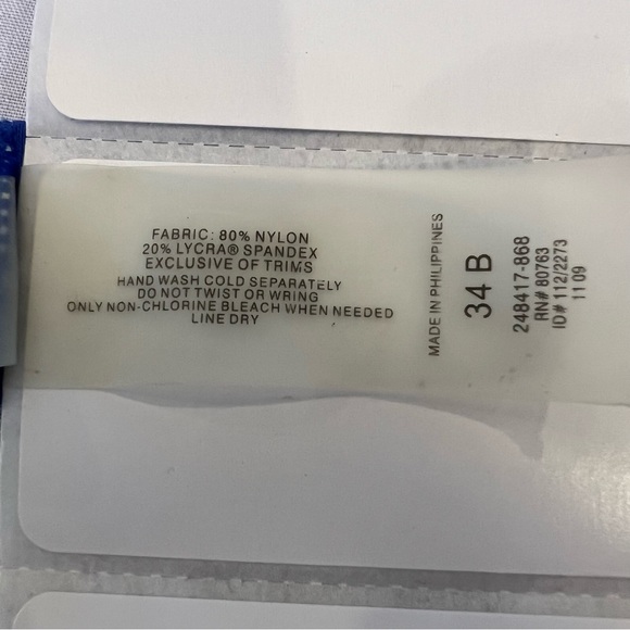 Victoria’s Secret Halter Bikini Swimsuit Top Push Up Removable Padding Size 34B - Picture 13 of 14